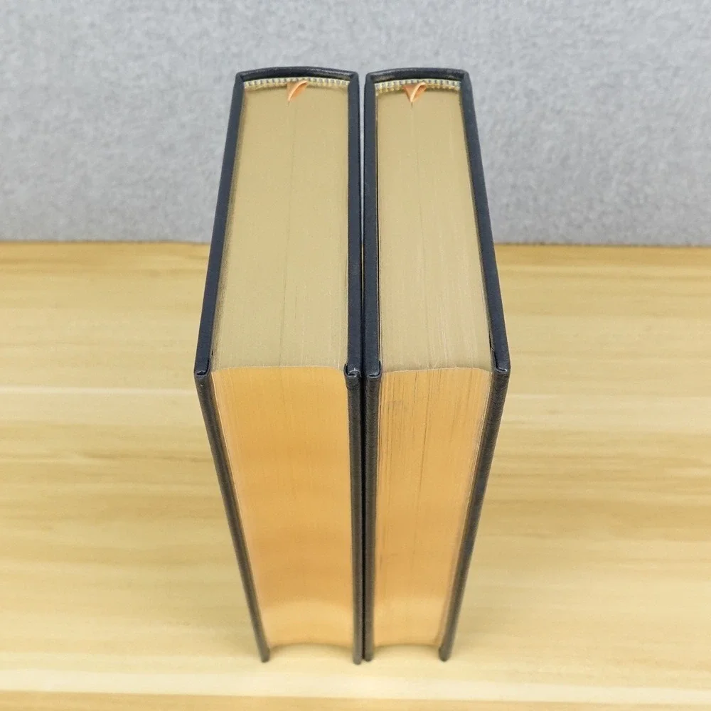 EASTON PRESS ROOSEVELT Volume 1 & 2 by James MacGregor Burns Leather Bound Set - Picture 6 of 16